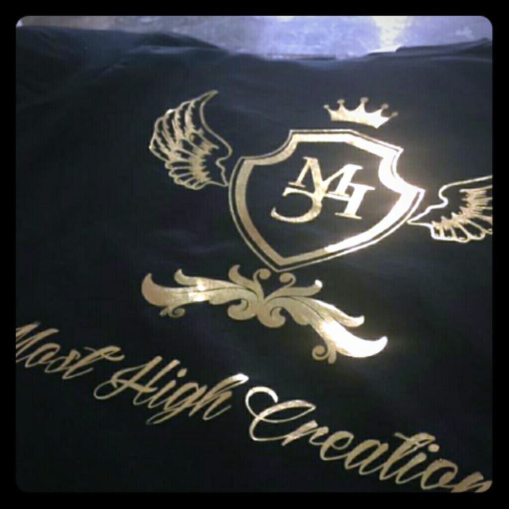 GOLD FOIL MOST HIGH CREATIONS  TEE